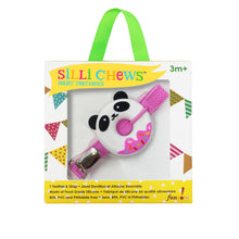 Load image into Gallery viewer, Mini Pink Panda Donut Teether &amp; strap