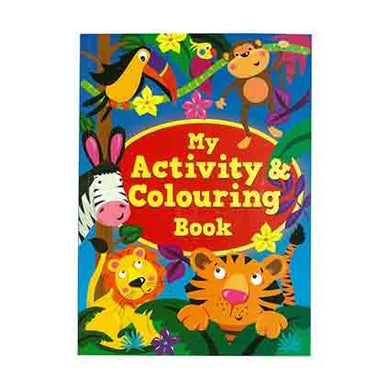 My Activity & Colouring Book 120pgs