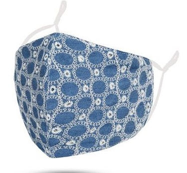 MASKiT Adult Face Mask Shabby Chic #1