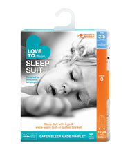 Load image into Gallery viewer, LOVE TO DREAM SLEEP SUIT™ 3.5 TOG Grey