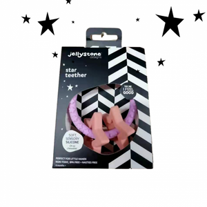 Jellystone Designs Star Teether - Bubblegum