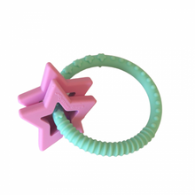 Load image into Gallery viewer, Jellystone Designs Star Teether - Soft Mint