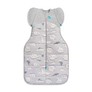 SWADDLE UP™ TRANSITION BAG EXTRA WARM 3.5 TOG - SOUTH POLE GREY