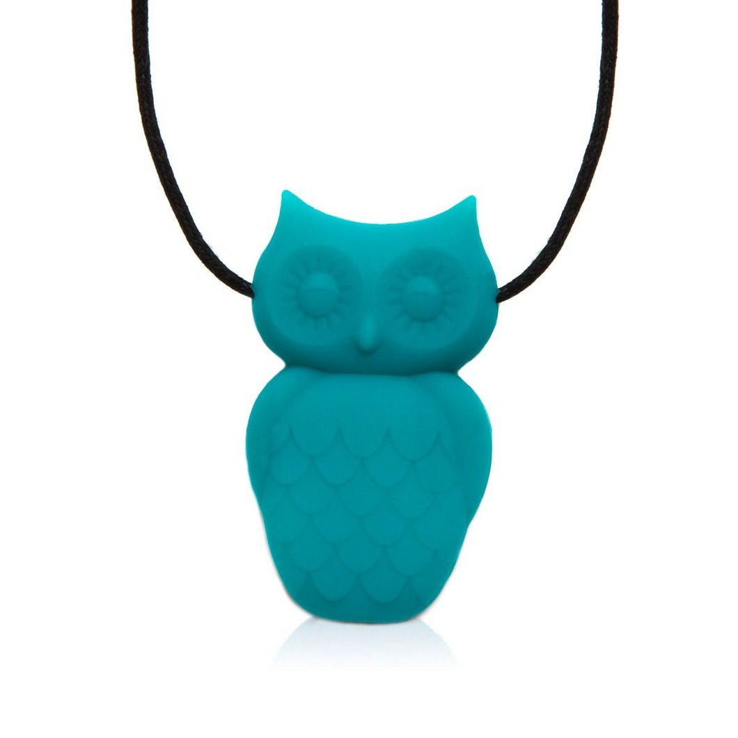 Jellystone Owl Pendant - Turquoise Baja Green